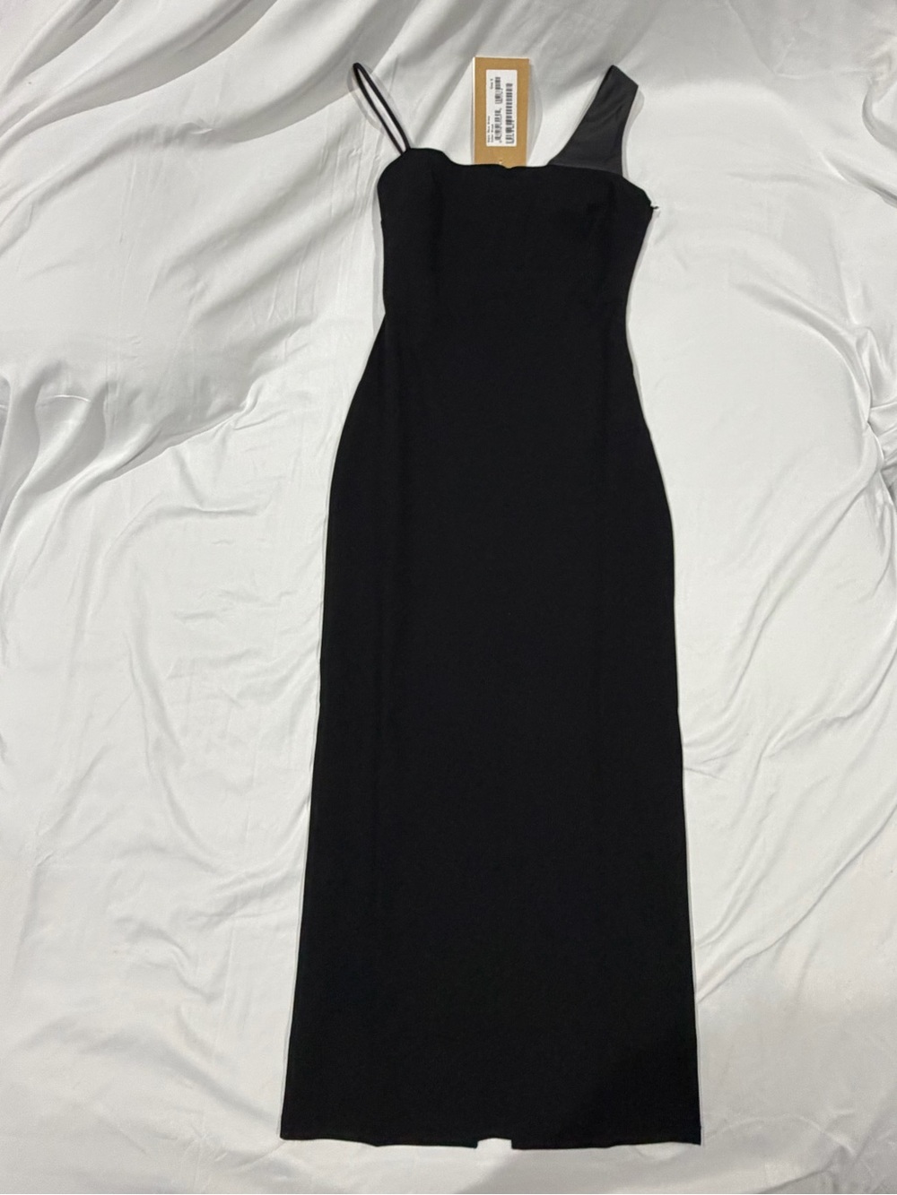 Marcella NYC Black Nova Midi Dress